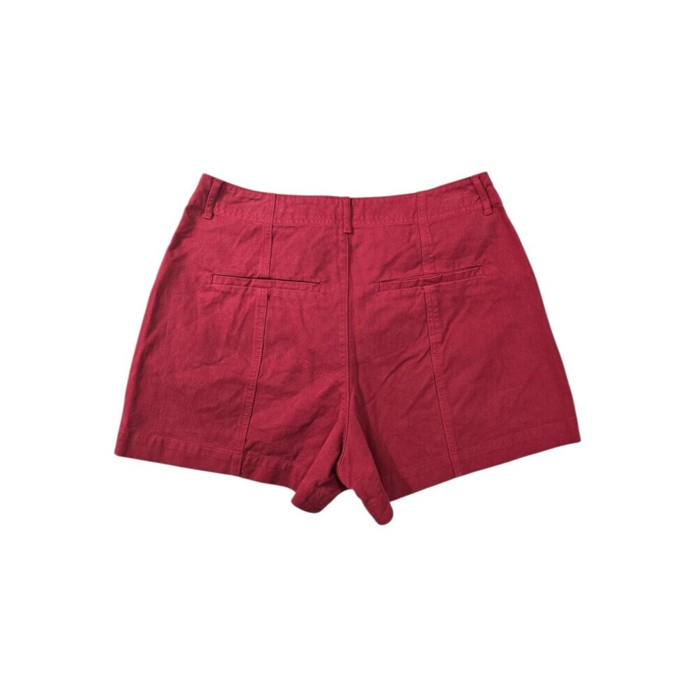 Universal Thread Women’s High Rise Trouser Shorts Red Sz 10 NWT - Picture 4 of 7